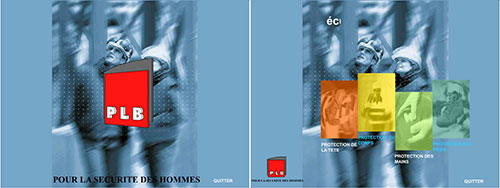 PLB - Application & animation logo 3D