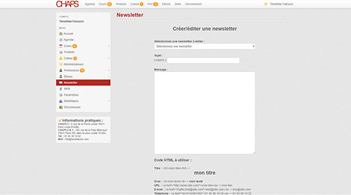 Administration - Newsletter