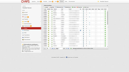 Administration - Élèves