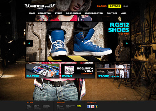 Site Brand - Accueil